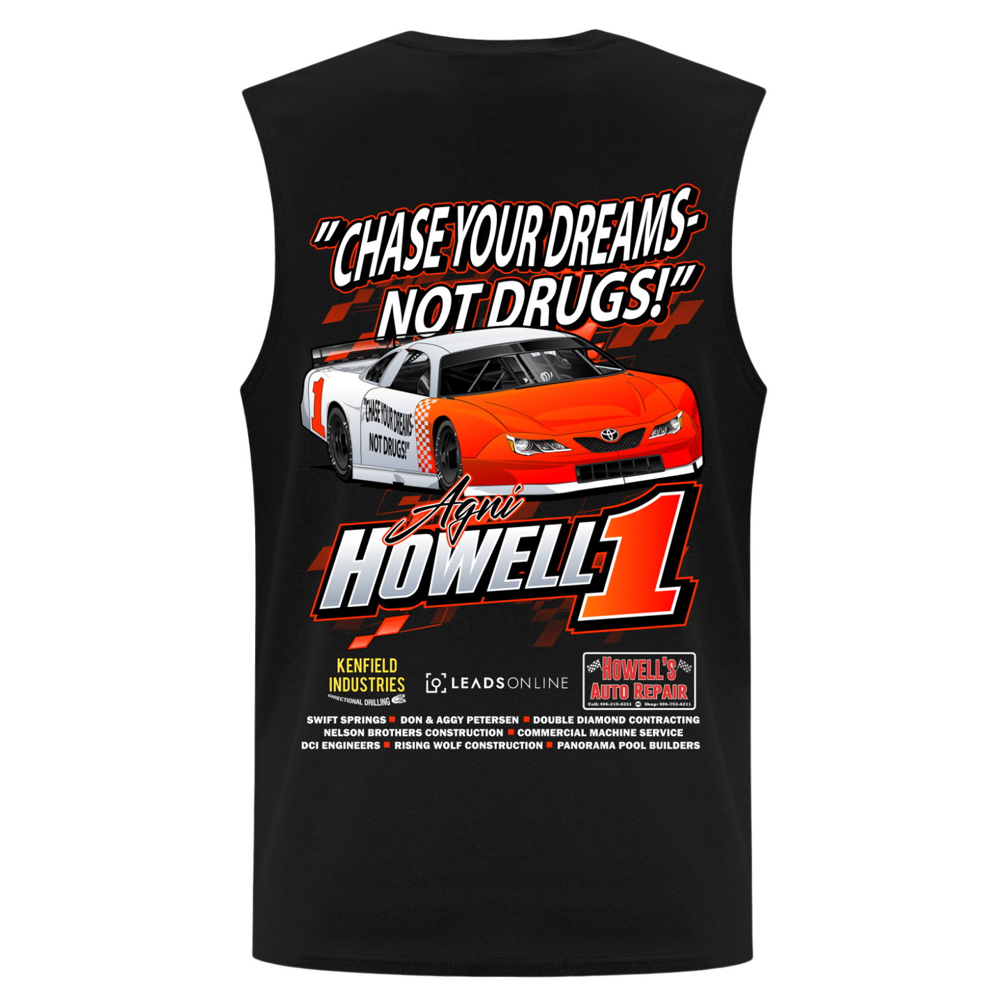 AGNI HOWELL SLEEVLESS TEE