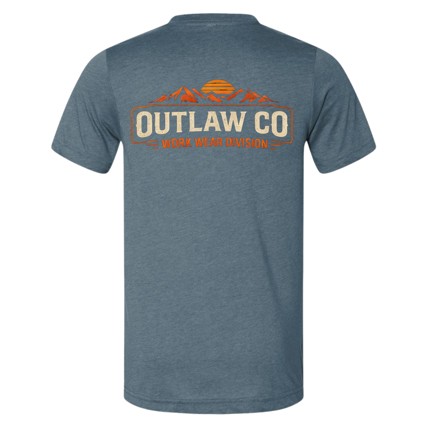 Outlaw Co Heather Slate T-Shirt