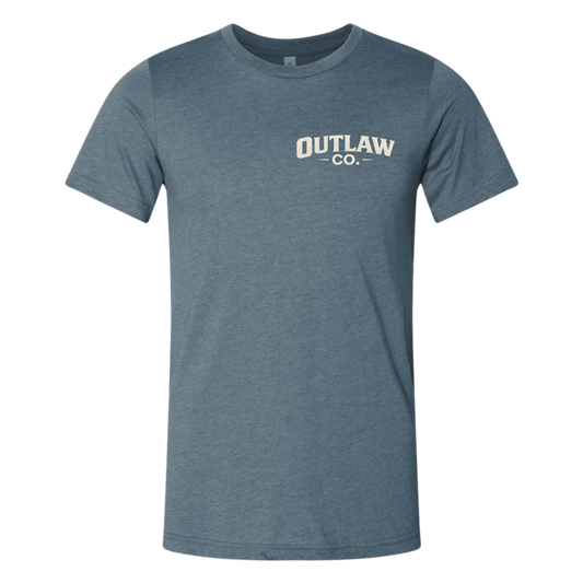 Outlaw Co Heather Slate T-Shirt