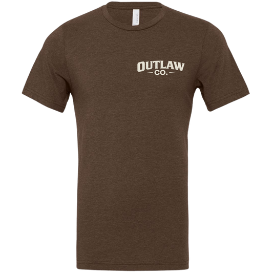 Outlaw Co Heather Brown T-Shirt