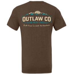 Outlaw Co Heather Brown T-Shirt